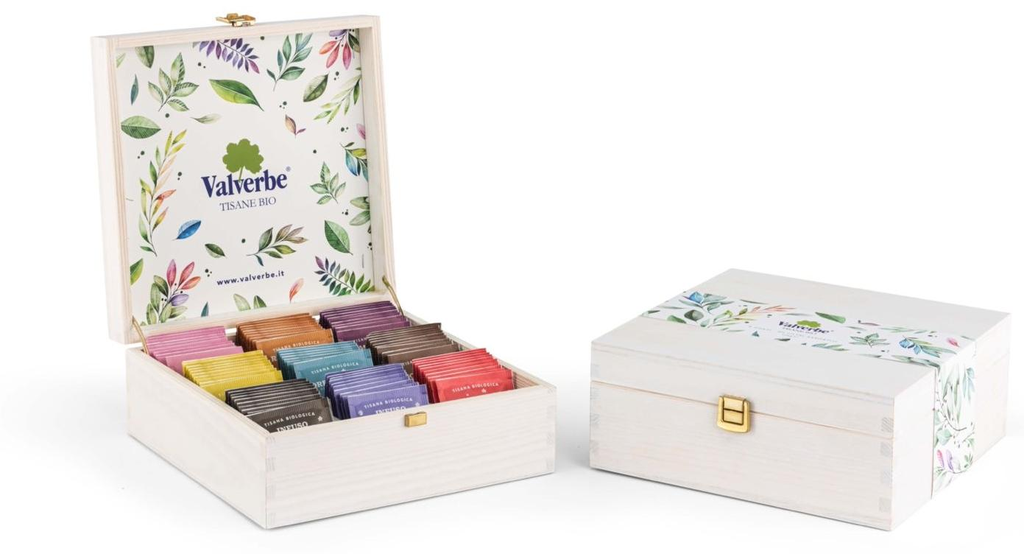 [COF-001] Cofanetto Bar Legno Per Tisane