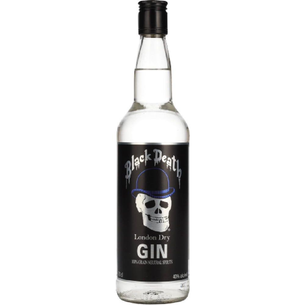 L1575 - Gin Black Death London Dry 40% 070 Vap