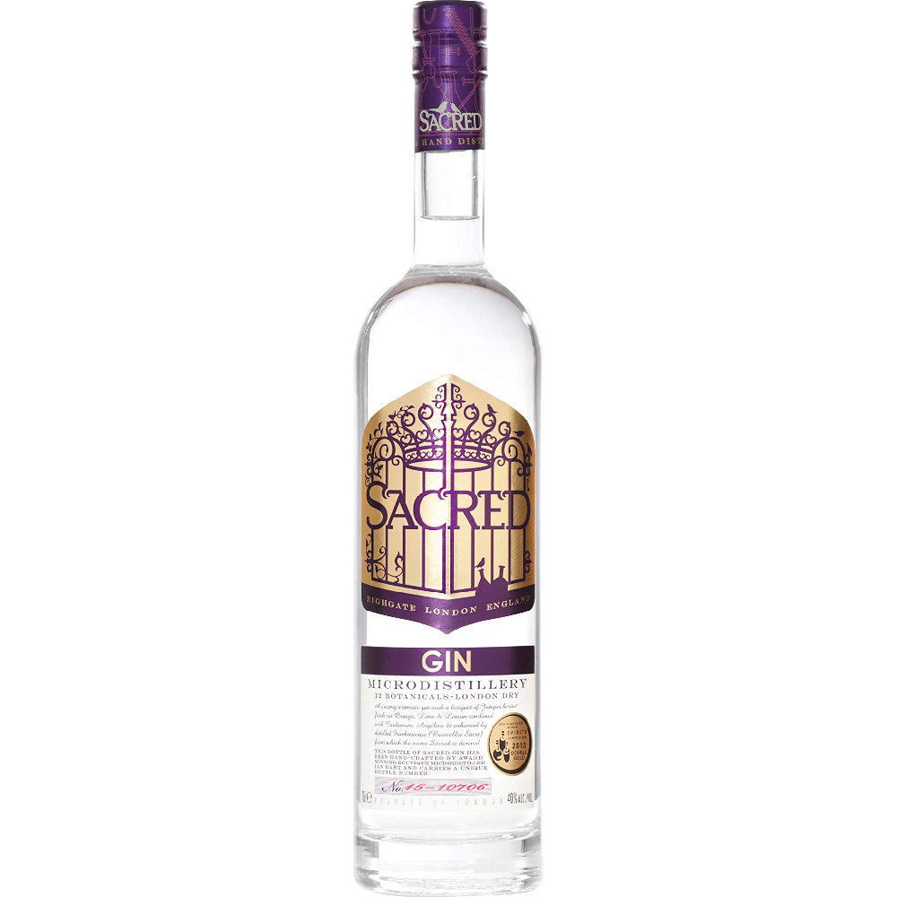 L1598 - Gin Sacred 40% 070 Vap