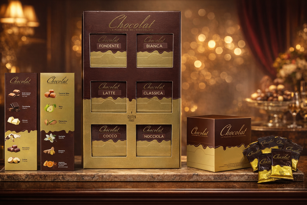 Kit Espositore Cioccolati Mini Le Classiche 30g*60*6 Gusti