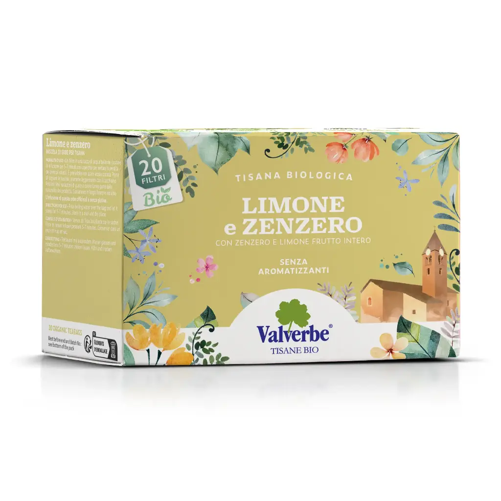 [TIS-0006] Limone e Zenzero Infuso Bio 20 FLT 30g.
