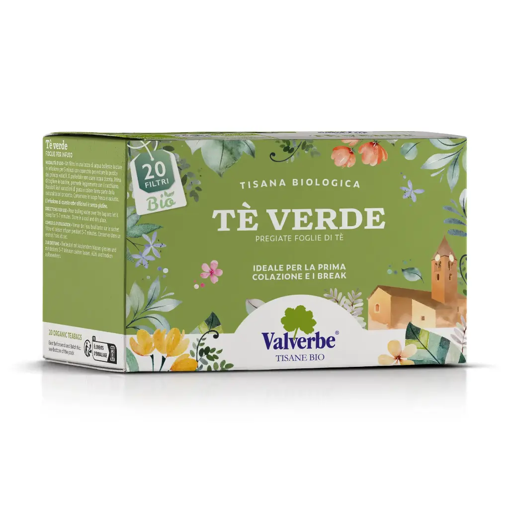 Thé Verde Bio 20 FLT 30g.