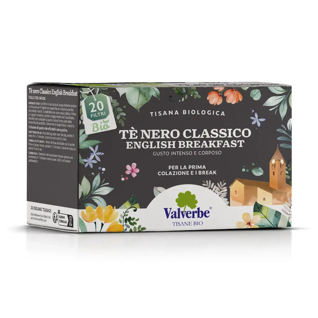 Té Nero English Breakfast Bio 20 FLT 30g.