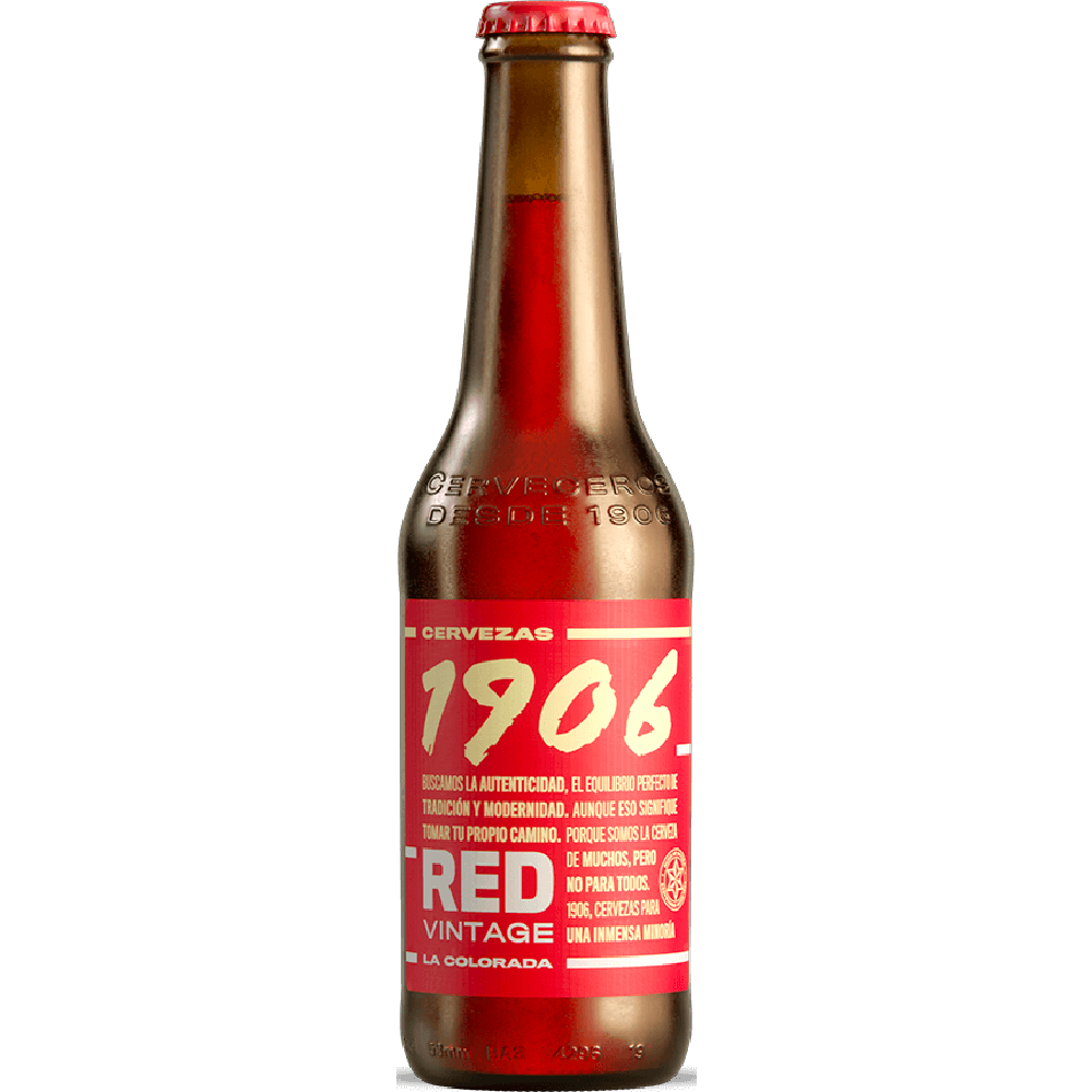 BI869 - Birra Estrella 1906 Red Vint 8% 033 VAP