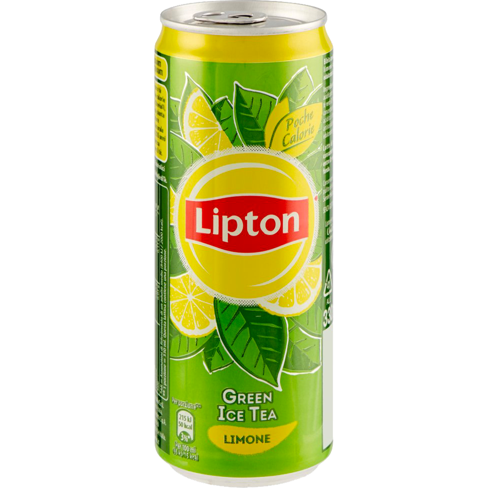 [B0241] B0241 - Bibita The Lipton Limone Green Ice Tea Zero 033 LAT Sleek