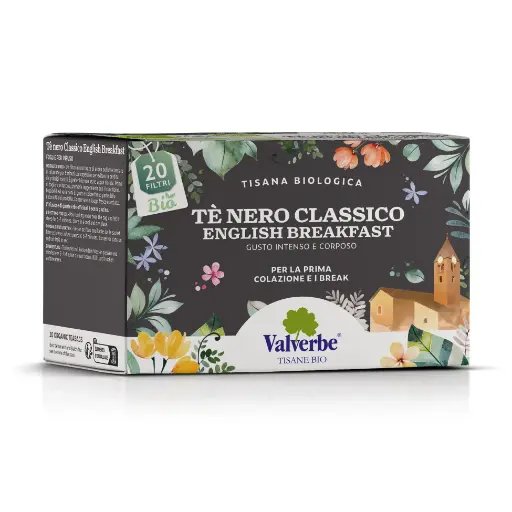 [TIS-0013] Té Nero English Breakfast Bio 20 FLT 30g.